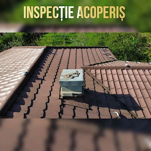 Inspecție Acoperiș, Burlane, Hornuri și Îmbinări cu Dronă 4K