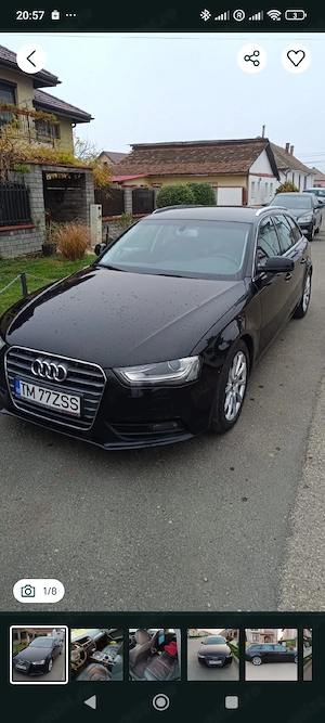 Audi A4 B 8.5 , an 2014, 2.0 Diesel 177 cai, automat - imagine 5