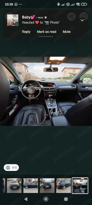 Audi A4 B 8.5 , an 2014, 2.0 Diesel 177 cai, automat - imagine 2