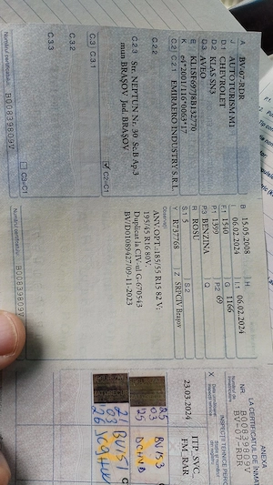 auto chevrolet klas sn3 benzinä 1399cm,berlinä rosu,Brasov - imagine 4