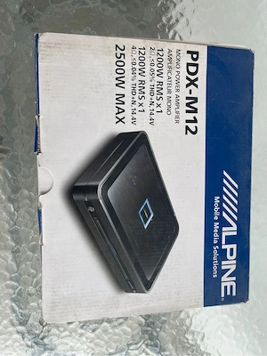 Statie Ampilficator auto Alpine PDX M12 - imagine 5