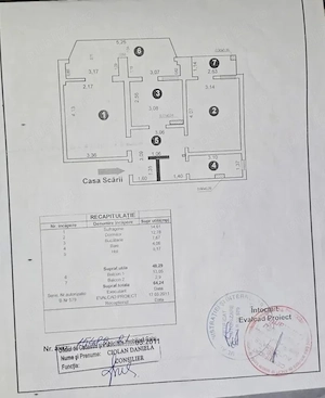 Apartament 2 Camere DECOMANDAT, 64 mp, Etaj 3, Micro 14 (2 Babe) - imagine 8
