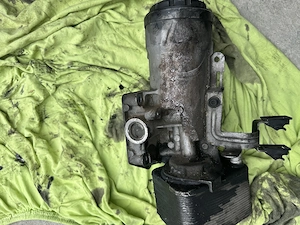Carcasă Filtru Ulei cu Răcitor (Termoflot) 2.0 TDI CBAB – VW, Audi, Skoda - imagine 2