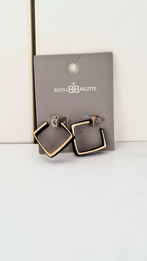 Cercei cu surub - Pretty Square - BIJOU BRIGITTE