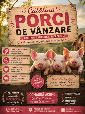 porci de vânzare 