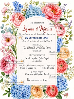 Invitatii electronice la nunta - imagine 2