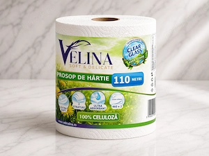 Pachet Promo Detergent Geamuri 5L + Prosop Velina 110M   1000g - imagine 3