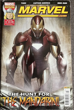 Banda desenata Marvel Legends #47: Iron Man The Hunt for The Mandarin! 2010 - Panini Comics