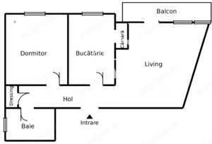 Antony Estate | 2 cam modern, complet renovat si mobilat, Decebal - imagine 9