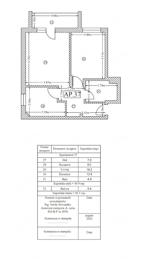 Apartament 2 camere - sos Alexandriei - imagine 7