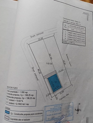 teren intravilan in țigănești, împrejmuit cu radier turnat, bolțari incluși bolțari de beton,  - imagine 10