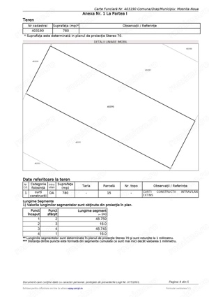 COMISION 0% | Teren intravilan 780 mp | Mosnita Noua - imagine 2