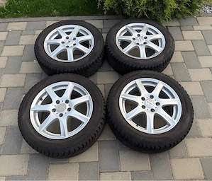 Jante grupul VAG 16 5x112 anvelope 205 55 16 Golf 5 Audi A3 Skoda Octavia  - imagine 2