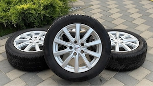 Set roti conplete VW Touran Audi A3 Jetta Caddy jante 16 5x112 anvelope 205 55 16 Skoda Octavia 