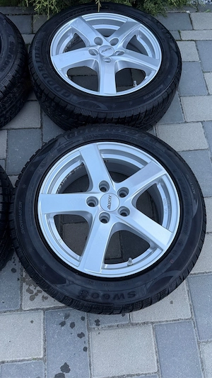 Set roti complete jante 16 5x114,3 anvelope 205 55 16 - imagine 5