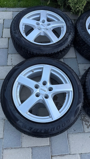 Set roti complete jante 16 5x114,3 anvelope 205 55 16 - imagine 4