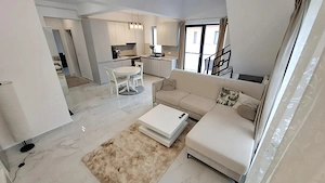 Ap.3 camere - 2 niveluri (scara interioara) - 83mp - bloc nou - mobilat si utilat - parcare inclusa - imagine 6