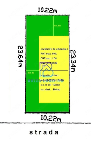Bucurestii Noi, Laminorului, teren 240mp, d=10.2m, casa demolabila - imagine 4