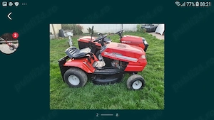 Vând tractoras gazon, de marca Gutbord, made in Germany Motor Briggs Stratton 14 cp