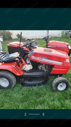 Vând tractoras gazon, de marca Gutbord, made in Germany Motor Briggs Stratton 14 cp 