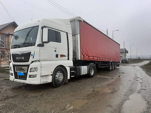 Man TGX euro 6 si semiremorca Krone Schmitz SD la pachet sau separat