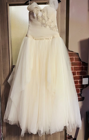Rochie de mireasa si bolero, atelier Divine, marime S