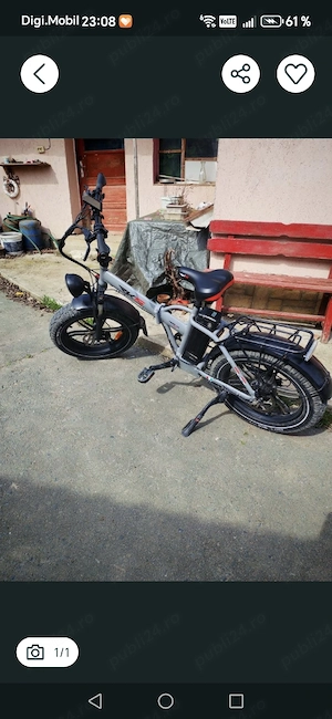 bicicleta electrica rks nero M 