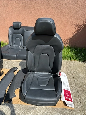 Interior piele Audi A5 hatchback scaune full electrice si incalzite - imagine 2