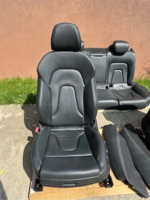 Interior piele Audi A5 hatchback scaune full electrice si incalzite - imagine 3