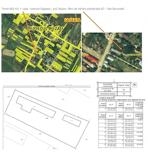 Casa comuna Sageata + teren 662m2, jud. Buzau- 9km de intrare autostrada A7   Iasi Bucuresti - imagine 2