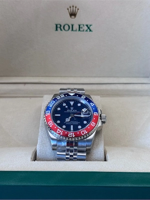 Ceas Rolex GMT-Master II Pepsi 40 mm , Nou - imagine 2