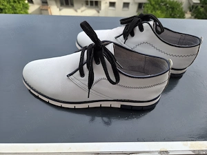 Pantofi barbati, piele naturala - imagine 3