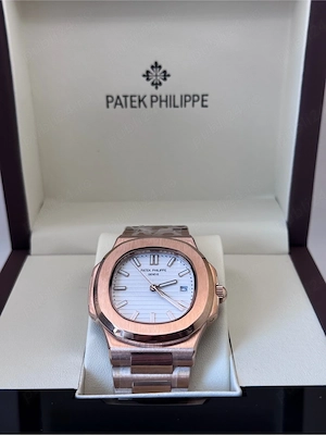 Ceas Patek Philippe Nautilus Rose Gold, 40 mm, Nou