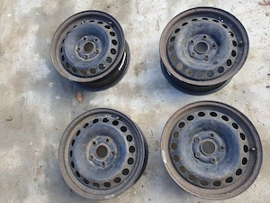 Jante tabla 15 inch golf 5 skoda 2 touran t1 - imagine 3
