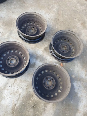 Jante tabla 15 inch golf 5 skoda 2 touran t1 - imagine 2