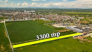Teren intravilan Târgoviște 3300 mp