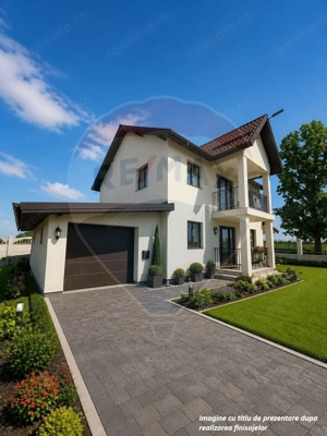 Casă / Vilă  noua P +1 cu 4 camere de vânzare| Acces A3 | Teren 400 mp - imagine 5