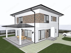 Casă unifamilială, 120 mp, 500 mp teren, liziera pădurii Chinteni - imagine 5
