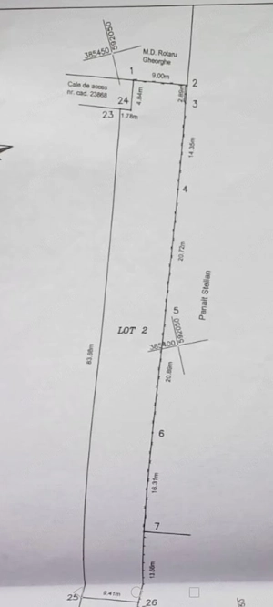 Vând teren intravilan în Valea Călugărească 883 mp  - imagine 3