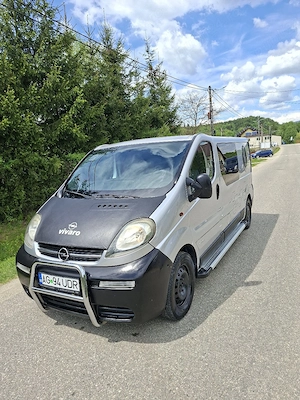 OPEL VIVARO LONG* 6 LOCURI + MARFĂ * 1.9 dci * Aer Condiționat Proprietar * Fiscal pe loc* Taxe la z - imagine 4
