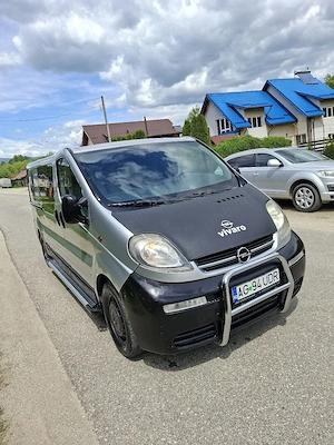 OPEL VIVARO LONG* 6 LOCURI + MARFĂ * 1.9 dci * Aer Condiționat Proprietar * Fiscal pe loc* Taxe la z - imagine 2