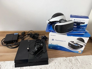 Playstation 4 500 gb+ochelari vr+dock incarcare controllere