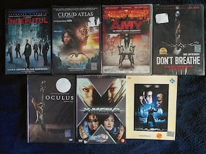 Set 7 filme SF   Horror (Originale), unele sigilate, subtitrate RO
