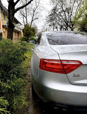 Audi A5 Quattro 2.0 TDI , stare impecabilă - imagine 2