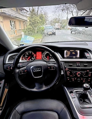 Audi A5 Quattro 2.0 TDI , stare impecabilă - imagine 6