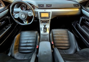Vw passat 2.0 tdi 143 cai ,dsg 6+1,r line fabrica ,trapa,navi,ventilatie,bixenon,distronic,line assi - imagine 5