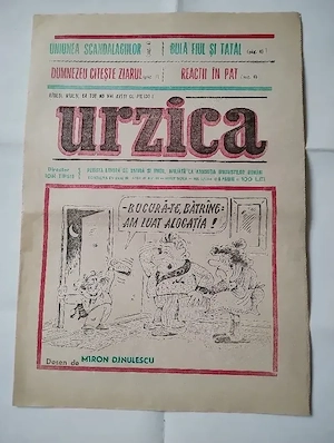 458. Revista de umor, Urzica nr. 3, 1994