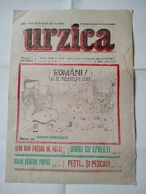 457. Revista de umor, Urzica nr. 4, 1994