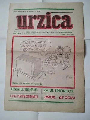 455. Revista de umor, Urzica nr. 6, 1994