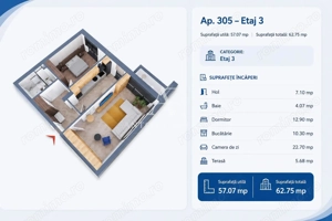 Antony Estate | Apartamente NOI - 0% Comision - imagine 3